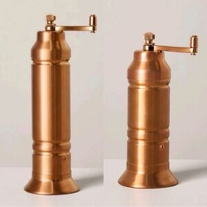Hearth and hand with Magnolia-Tall & Short Salt and Pepper Crank Grinder Copper